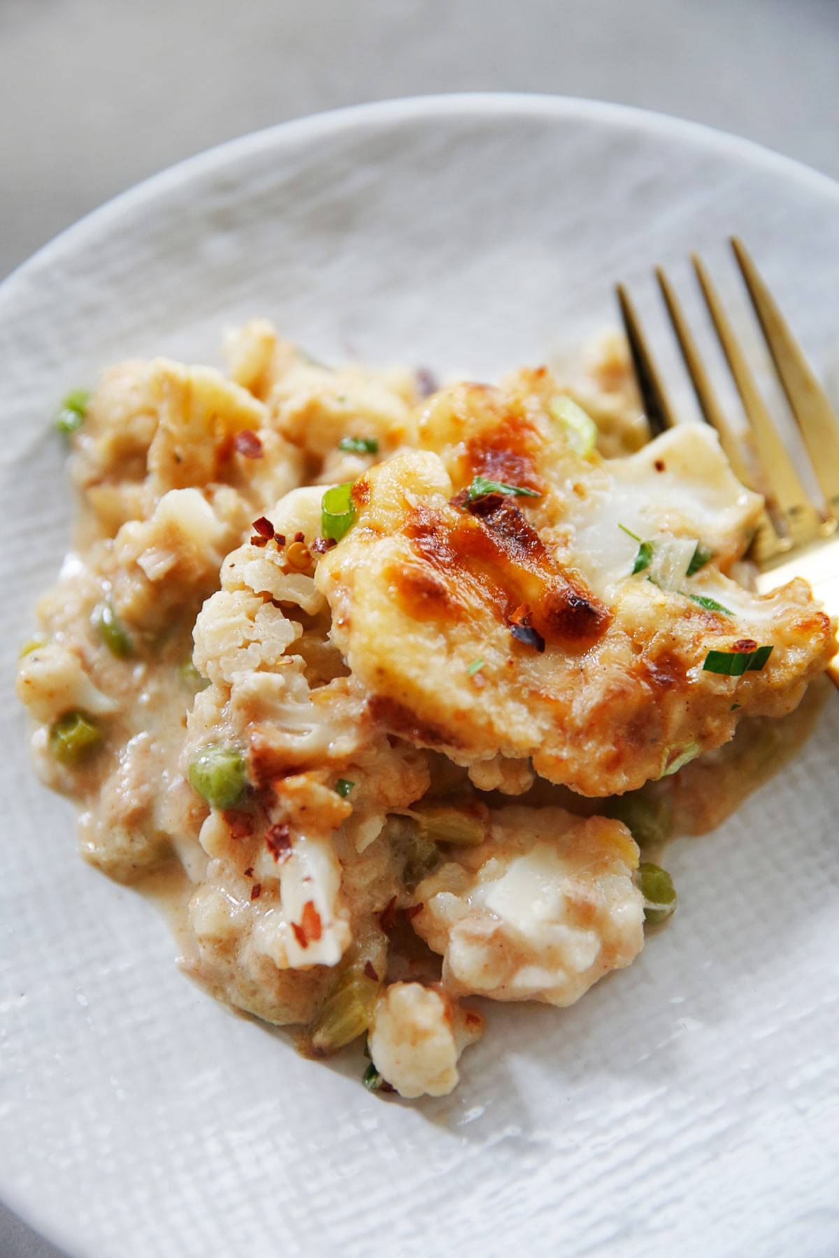 keto tuna cauliflower casserole