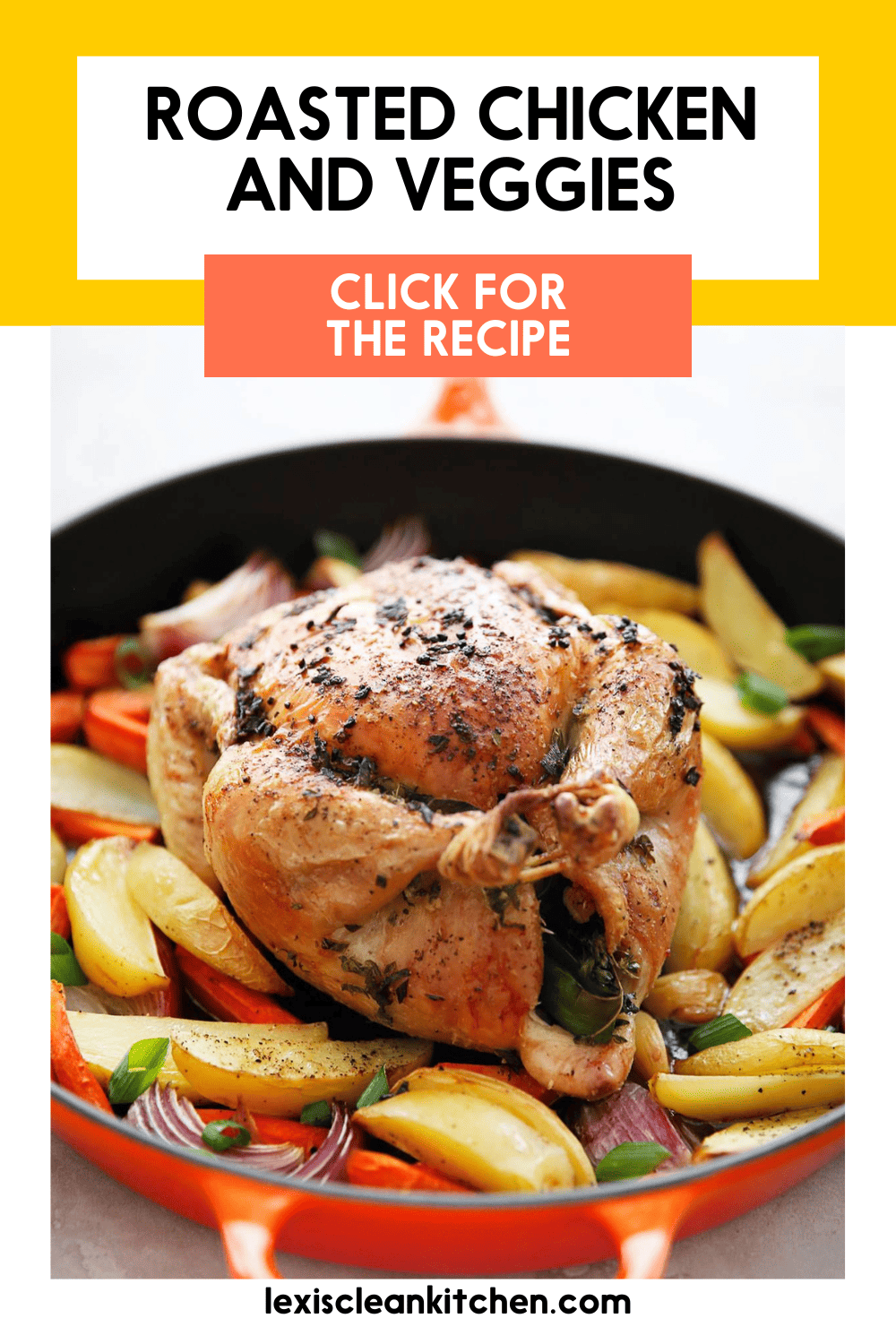 One Pan Chicken and Veggies - Lexi's Clean Kitchen