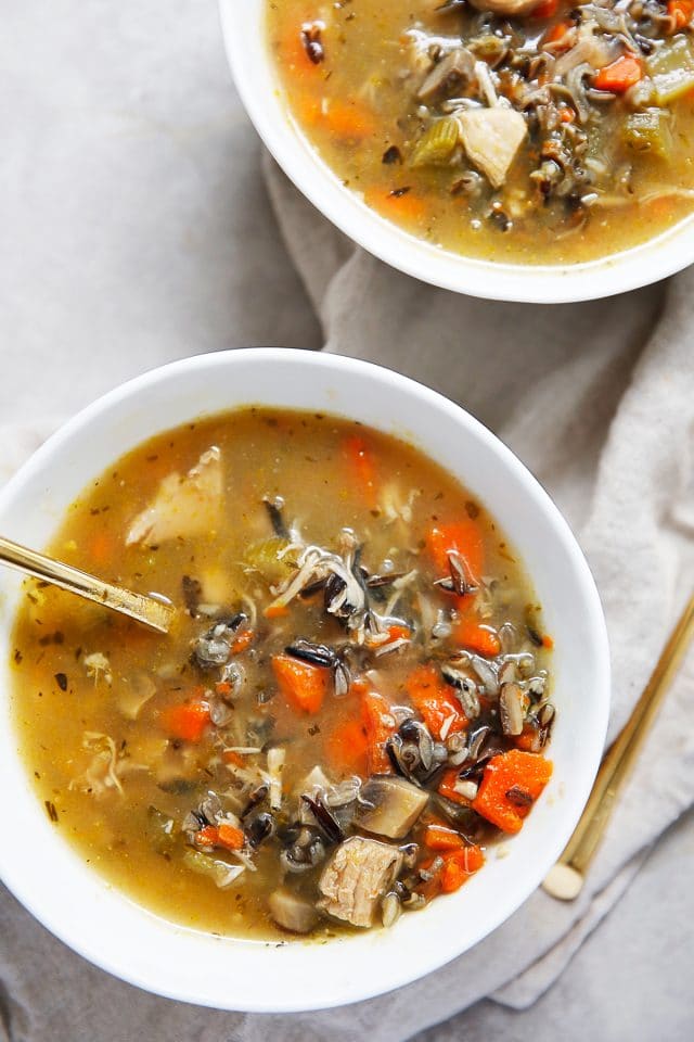 Turkey Wild Rice Soup