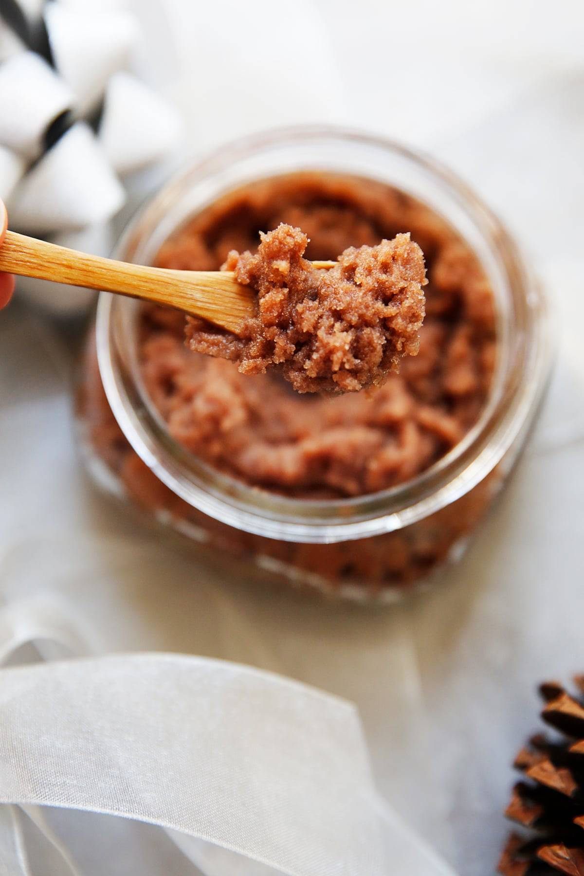 DIY Chocolate Coconut Body Scrub - Lexi's Clean Kitchen