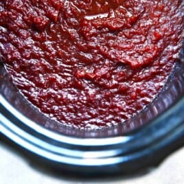 Cranberry Sauce in Slow Cooker