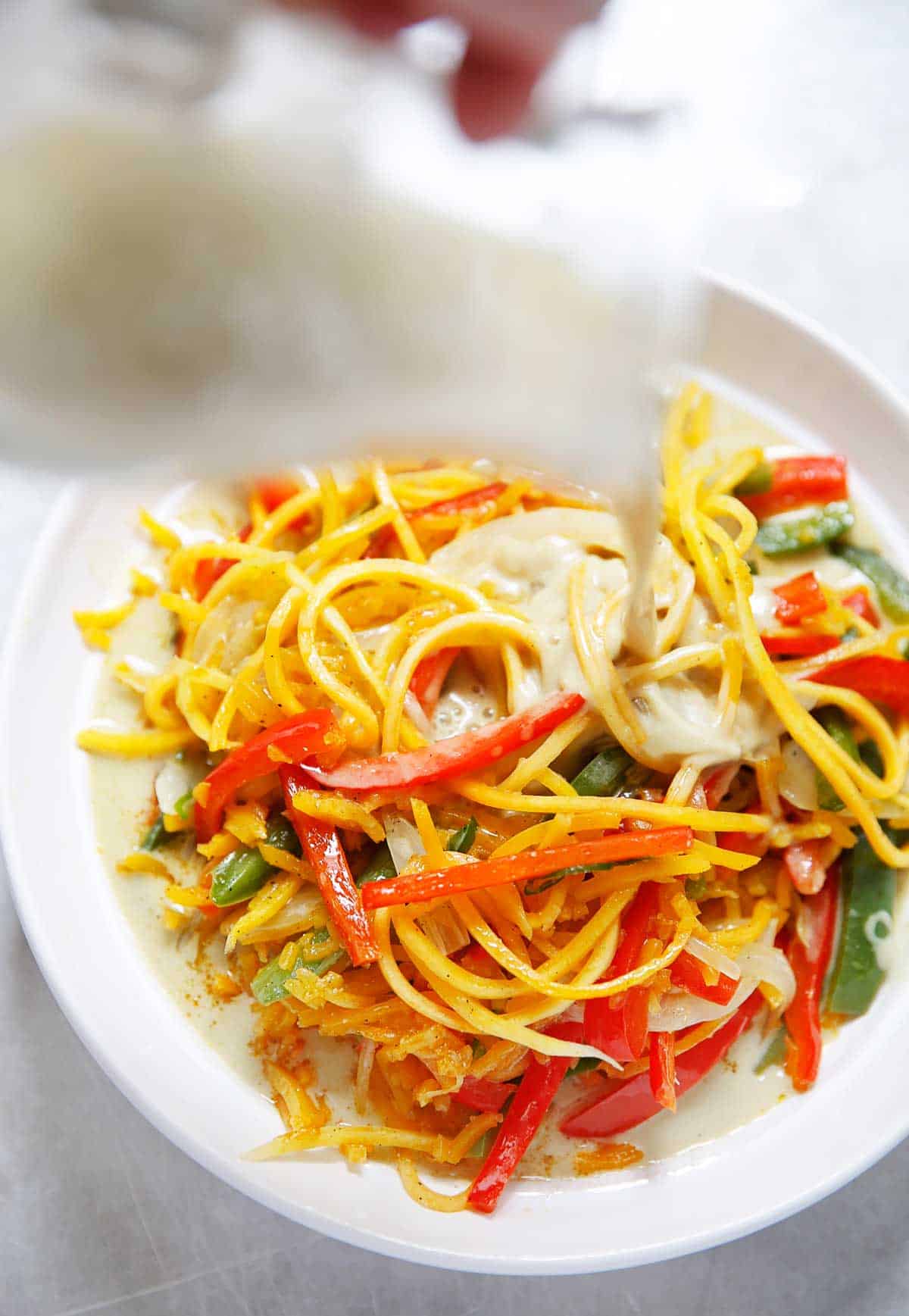 Butternut squash noodle recipe vegetarian