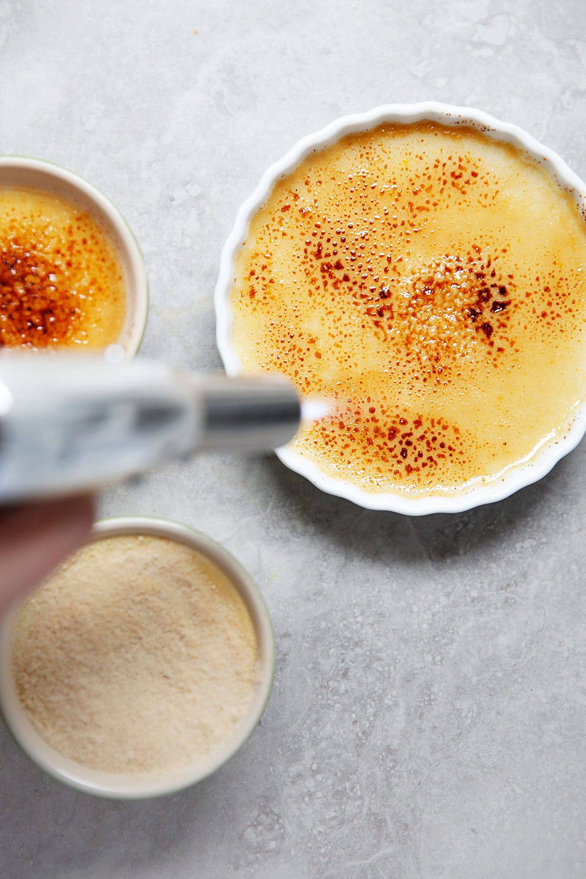 Does creme brulee have dairy in it