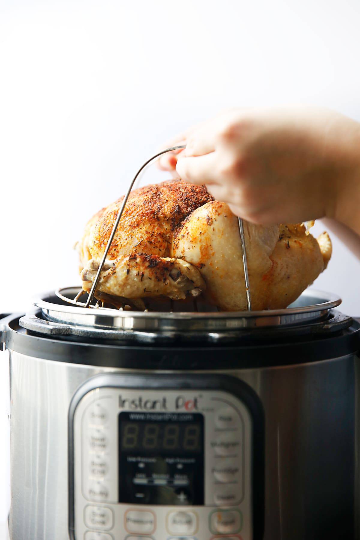 Can you roast a whole chicken in instant pot