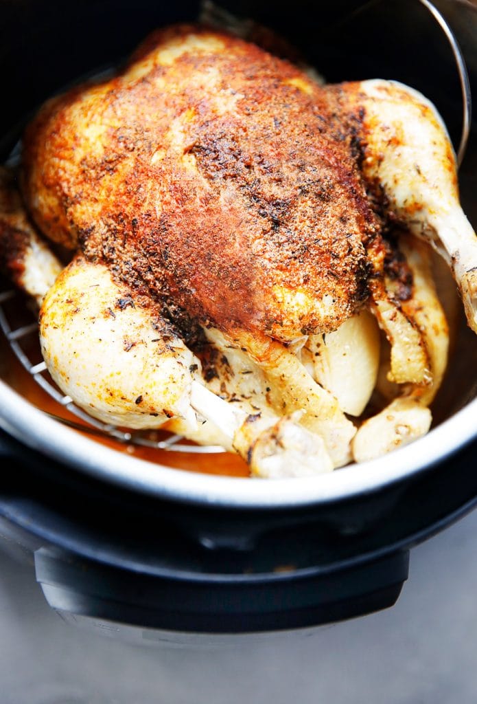 How to Cook a Whole Chicken in the Instant Pot | Lexi's Clean Kitchen