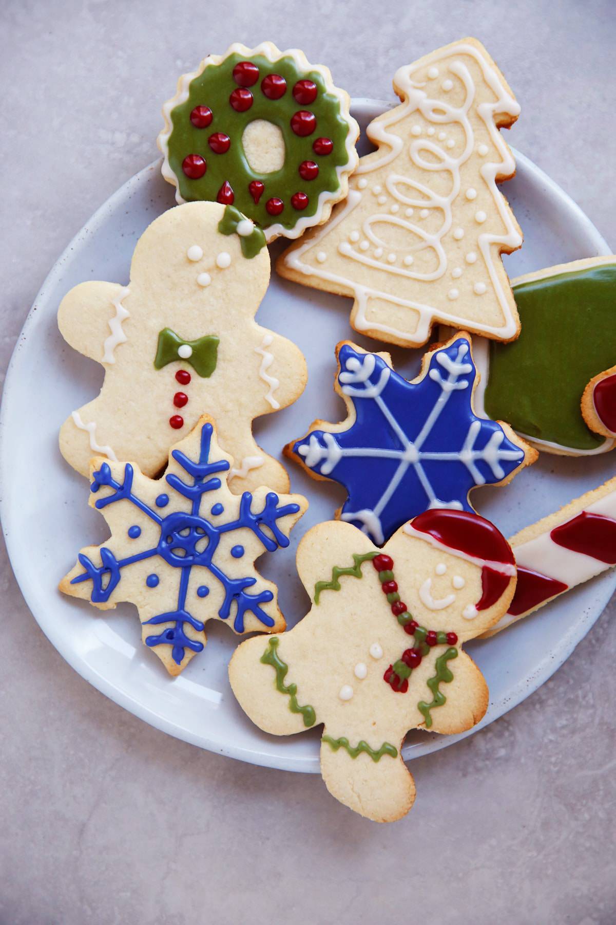 FAUX Sugar Cookies with Fake sugar sprinkles & frosting, Christmas cookies  for