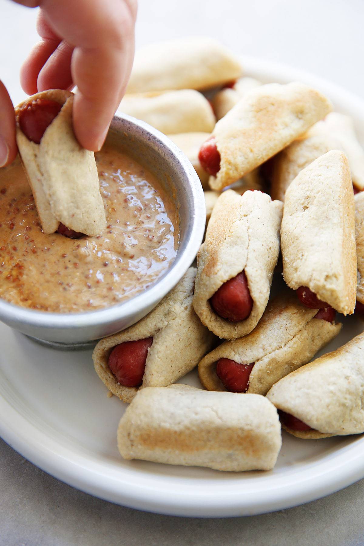 Dipping gf pigs in a blanket