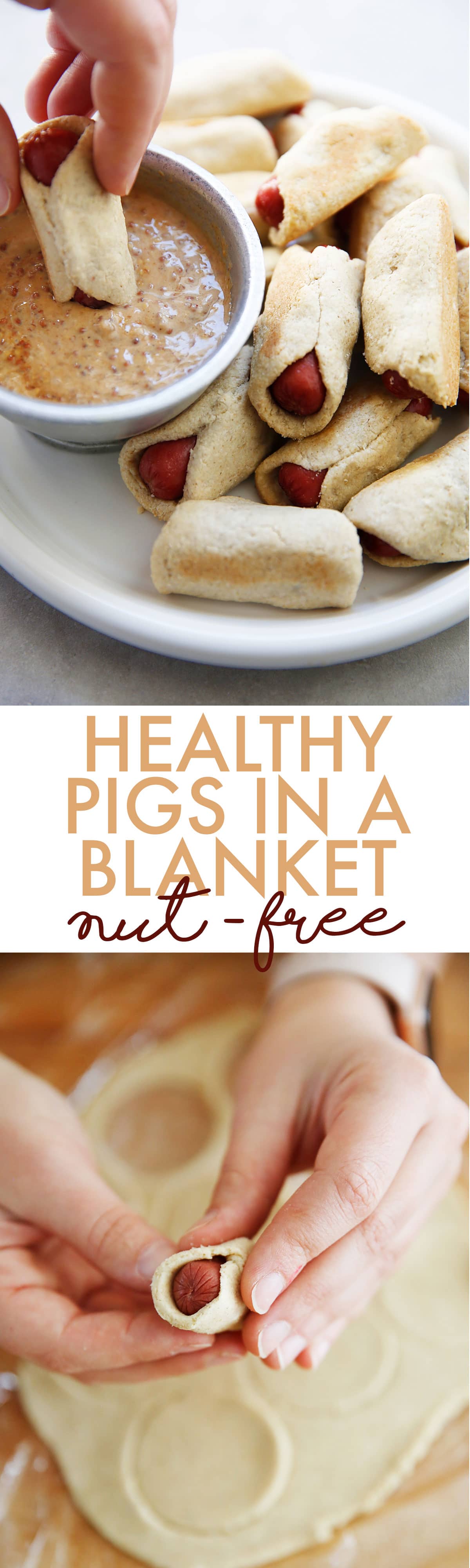 gluten free pigs in a blanket (nut-free, too!)