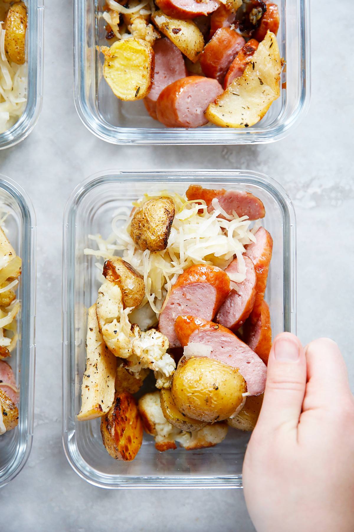 Sheet Pan Sausage and Veggies - I Heart Eating