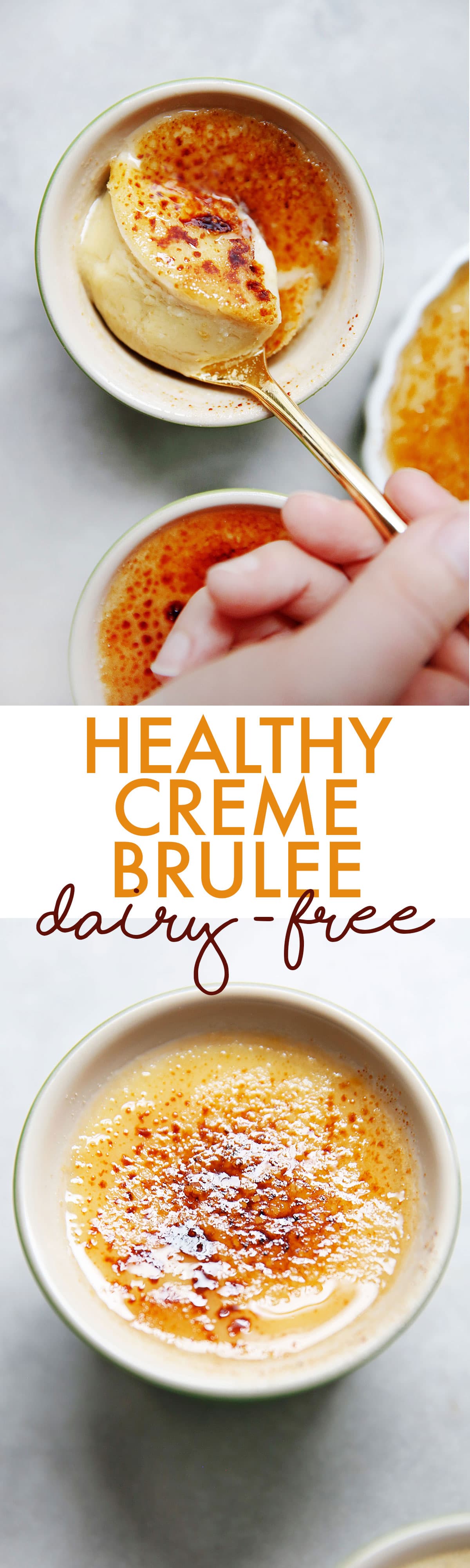 how to make creme brûlée (dairy-free)