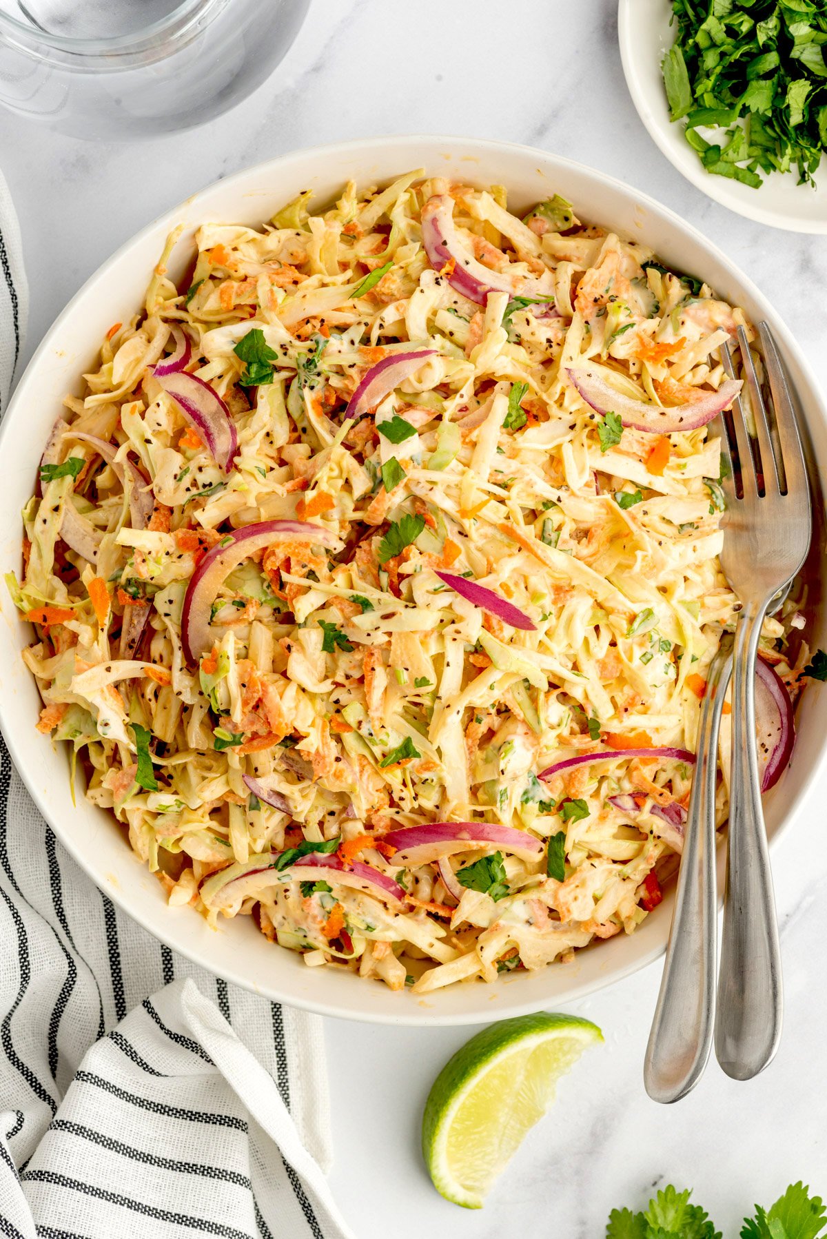 Homemade Coleslaw - Bake. Eat. Repeat.