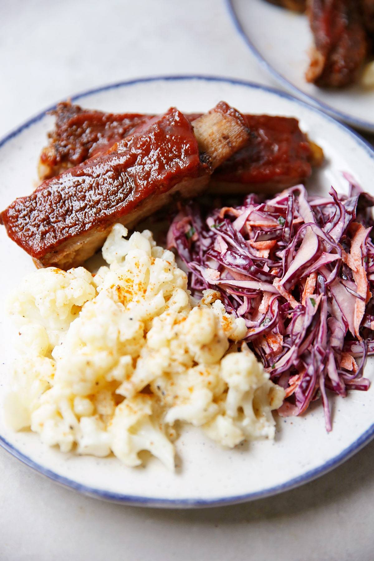 Keto BBQ ribs