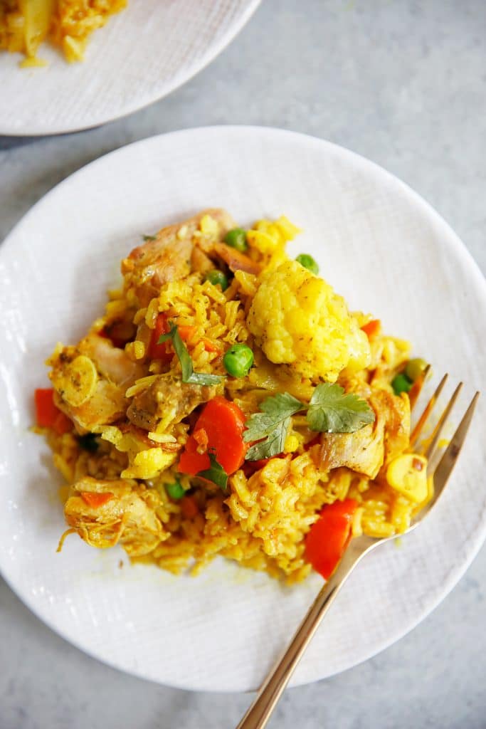 One Pot Turmeric Chicken and Rice Lexi's Clean Kitchen