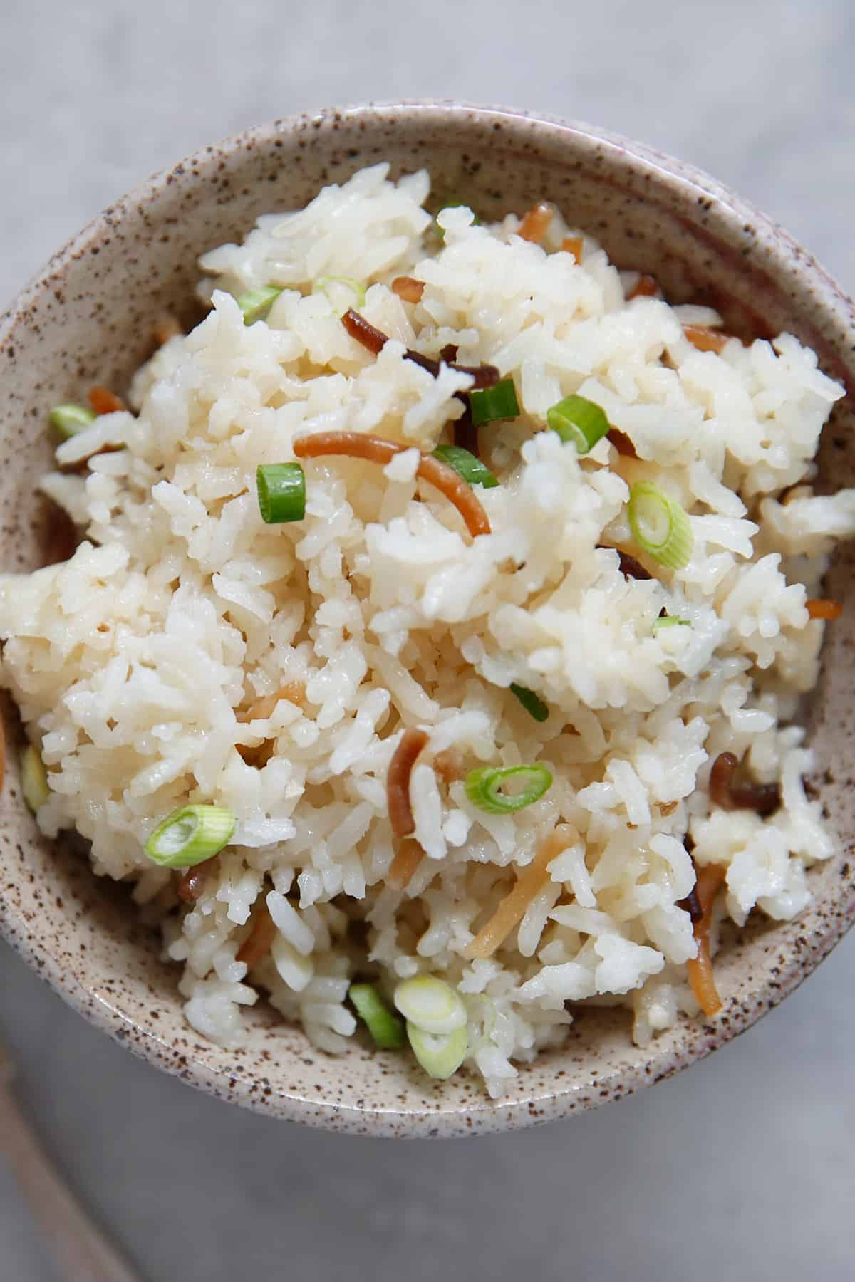 homemade rice pilaf