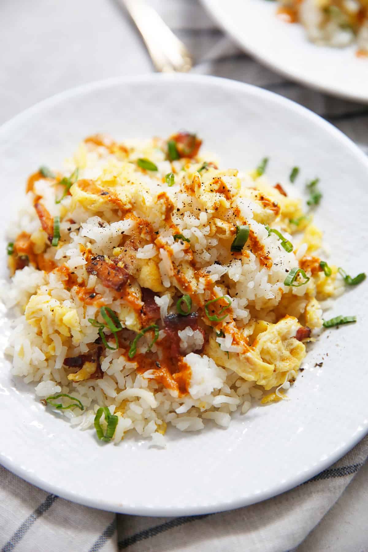 Breakfast fried rice recipe