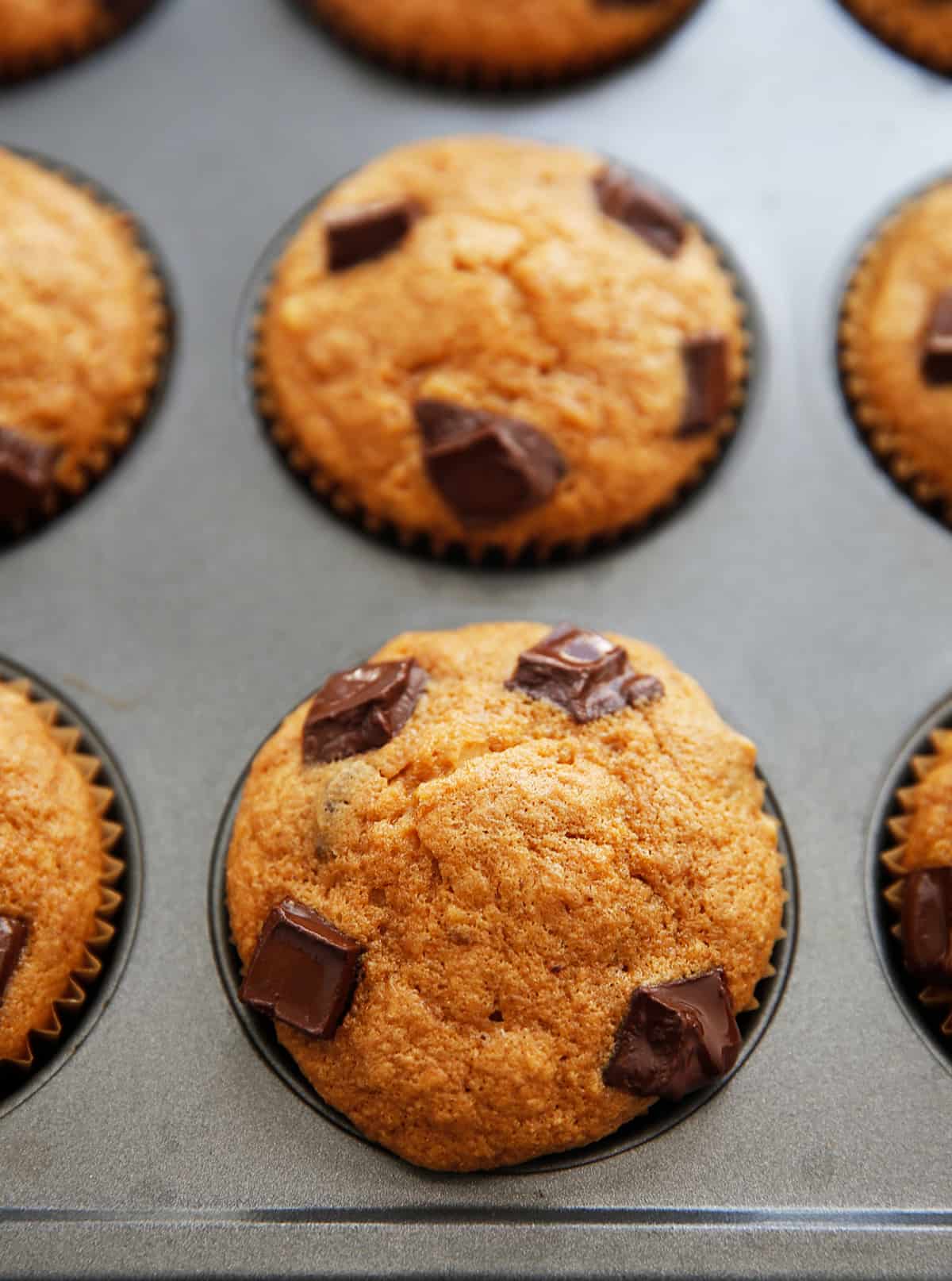 Oat flour muffins