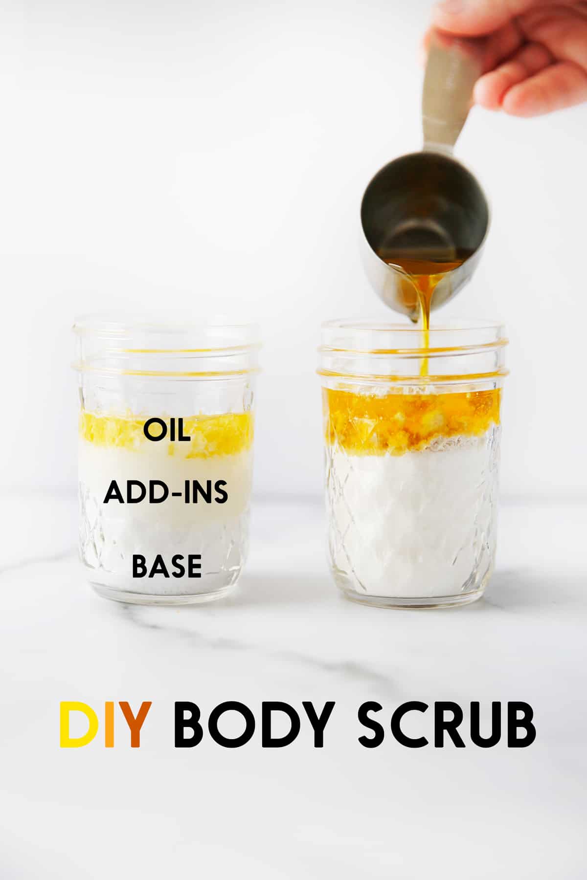 homemade body scrub for glowing skin