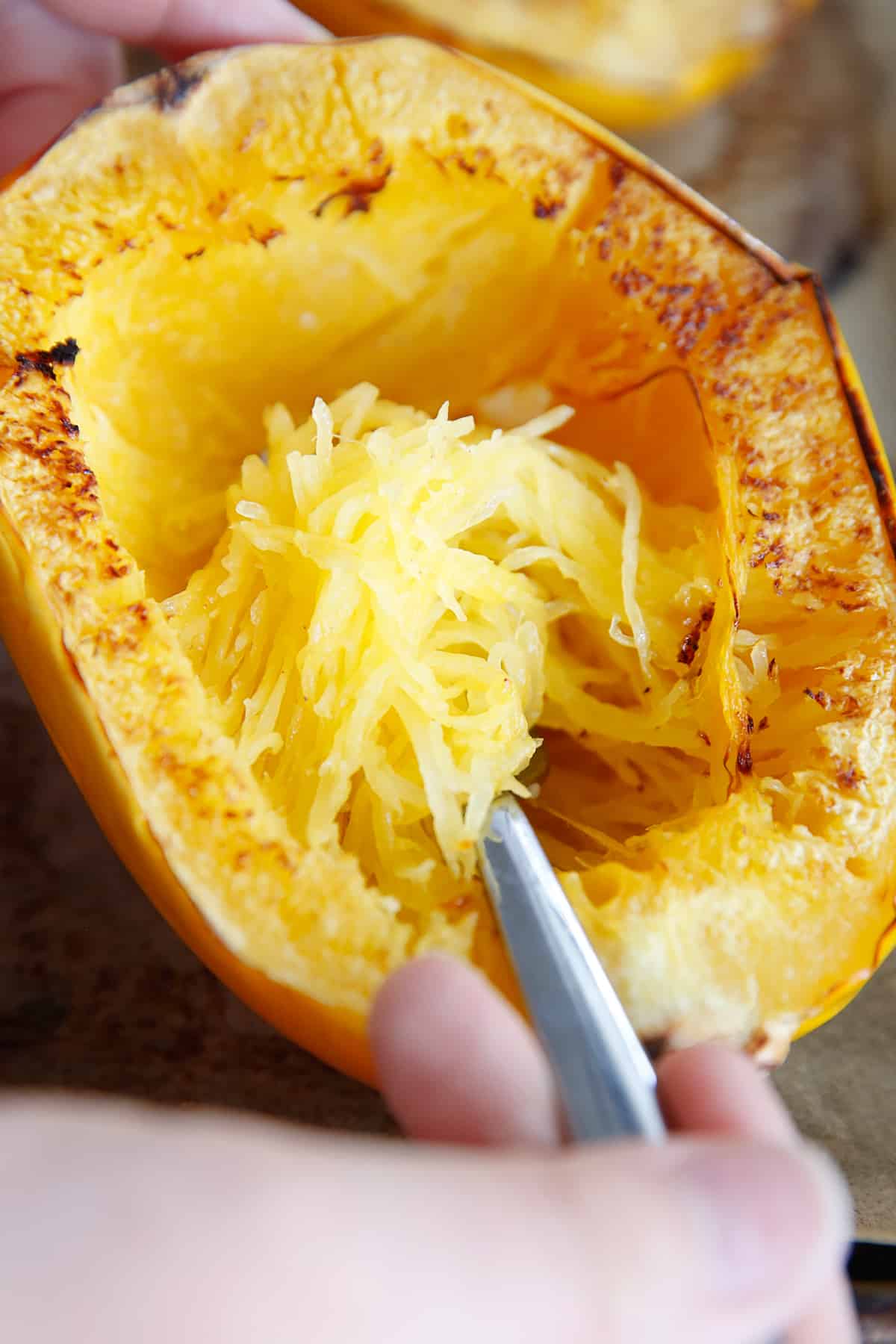 Roasted spaghetti squash recipe