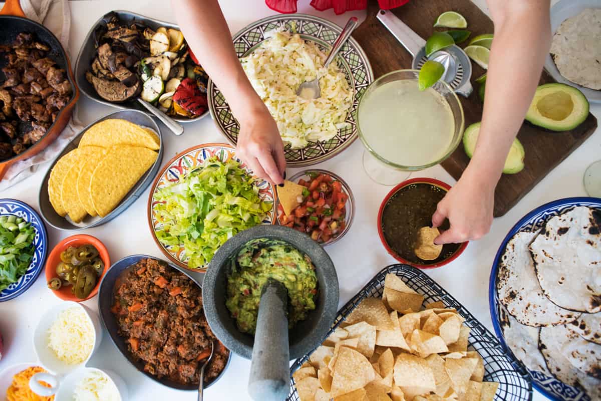 ultimate party bar taco night