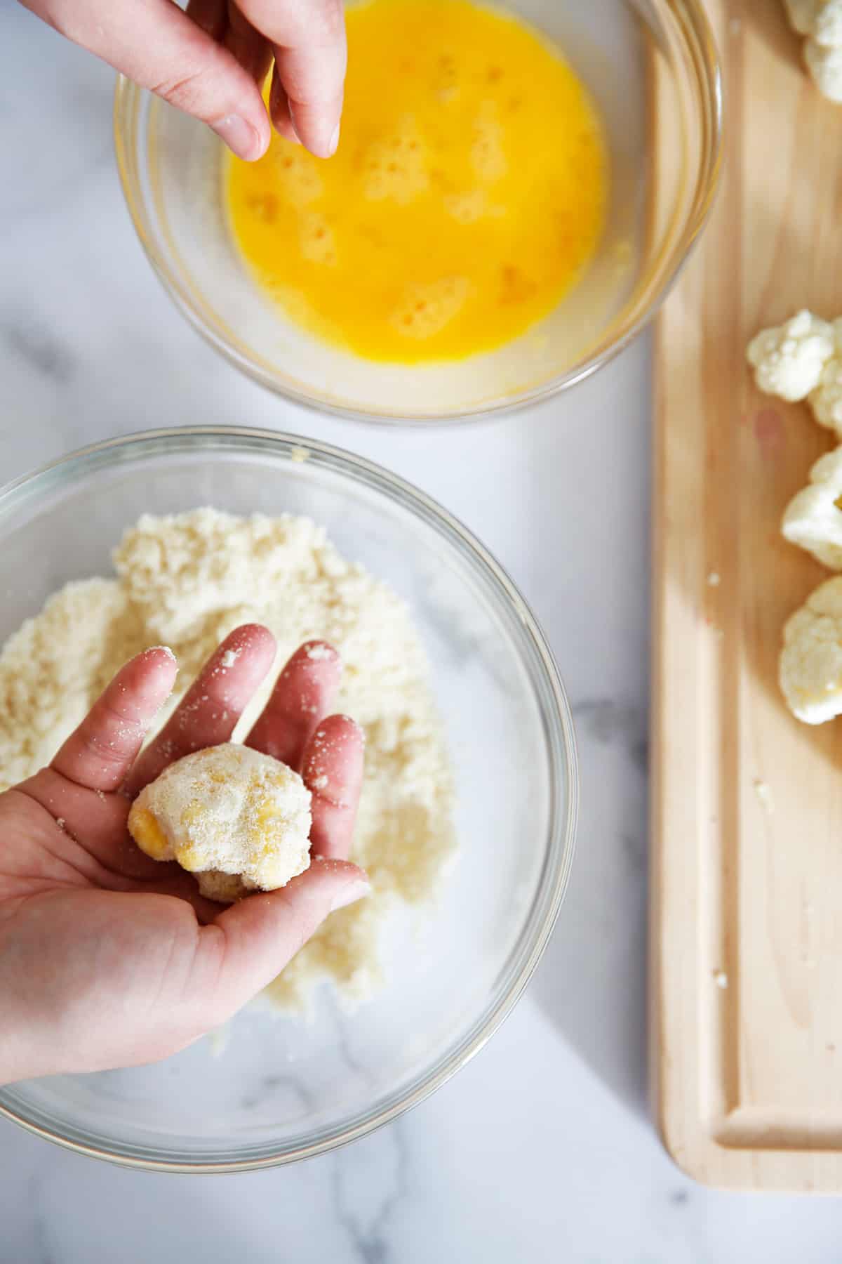 Buffalo Cauliflower Nuggets (made in the air fryer!) - Lexi's Clean Kitchen