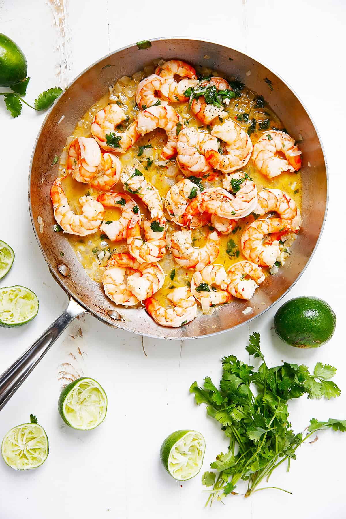 Grilled Jumbo Shrimp with Lemon Chipotle Butter - Recipe Girl