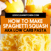 How to Make Roasted Spaghetti Squash