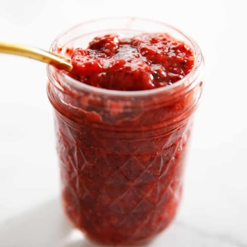 Strawberry Chia Seed Jam (Paleo and Vegan) - Lexi's Clean Kitchen