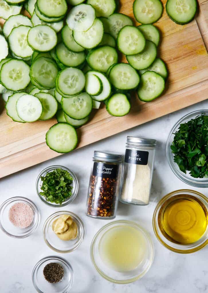 how to make cucumber salad