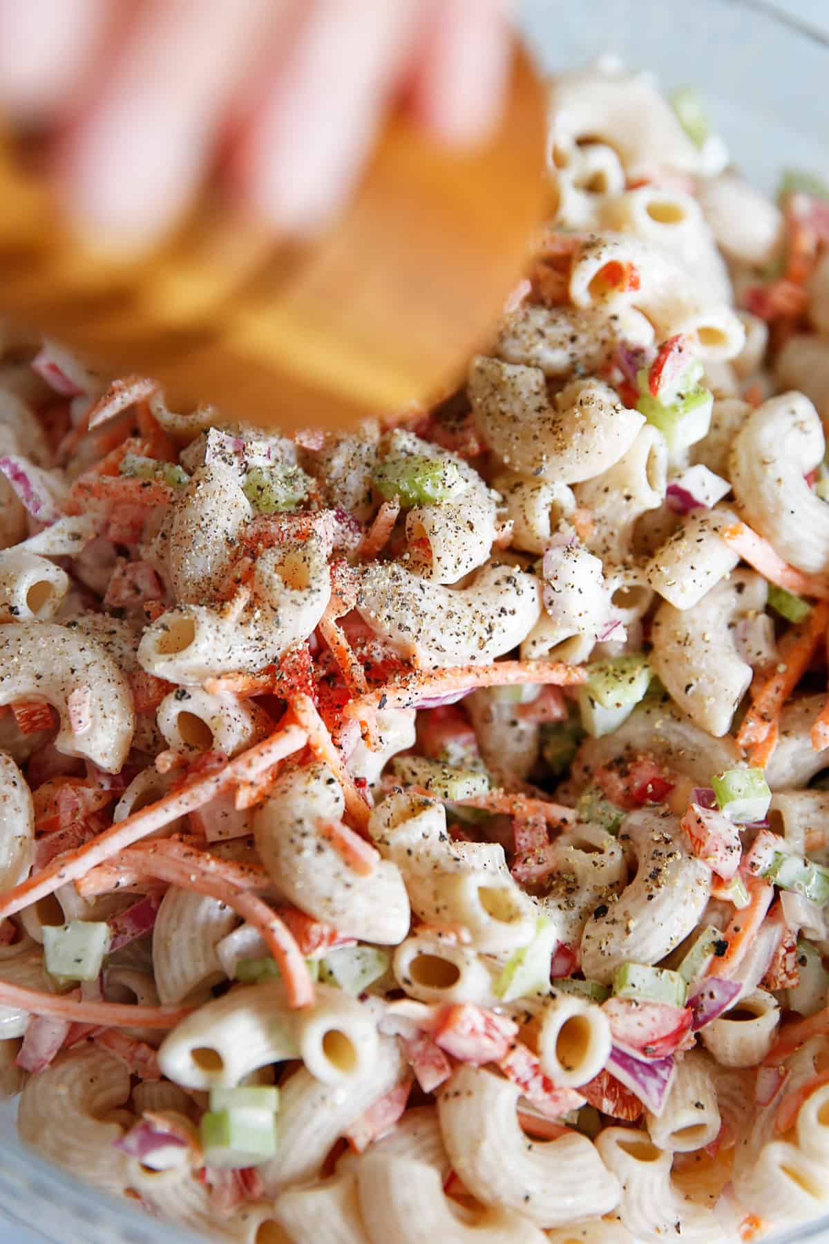 Classic Macaroni Salad Recipe - Lexi's Clean Kitchen