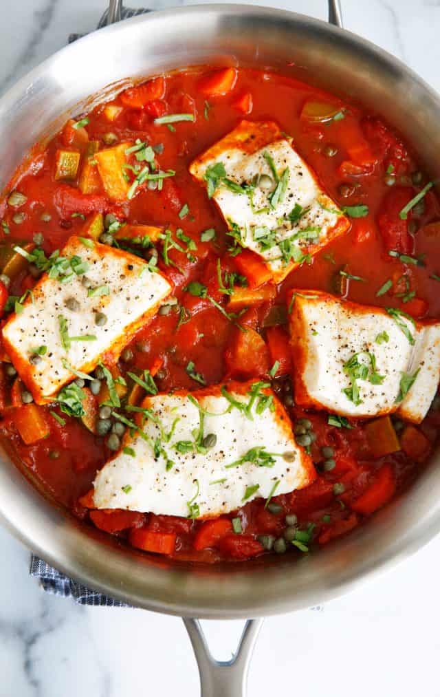 Spiced Moroccan Fish (Made in One Pan!) - Lexi's Clean Kitchen