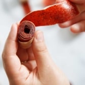 2-Ingredient Strawberry Homemade Fruit Roll Ups