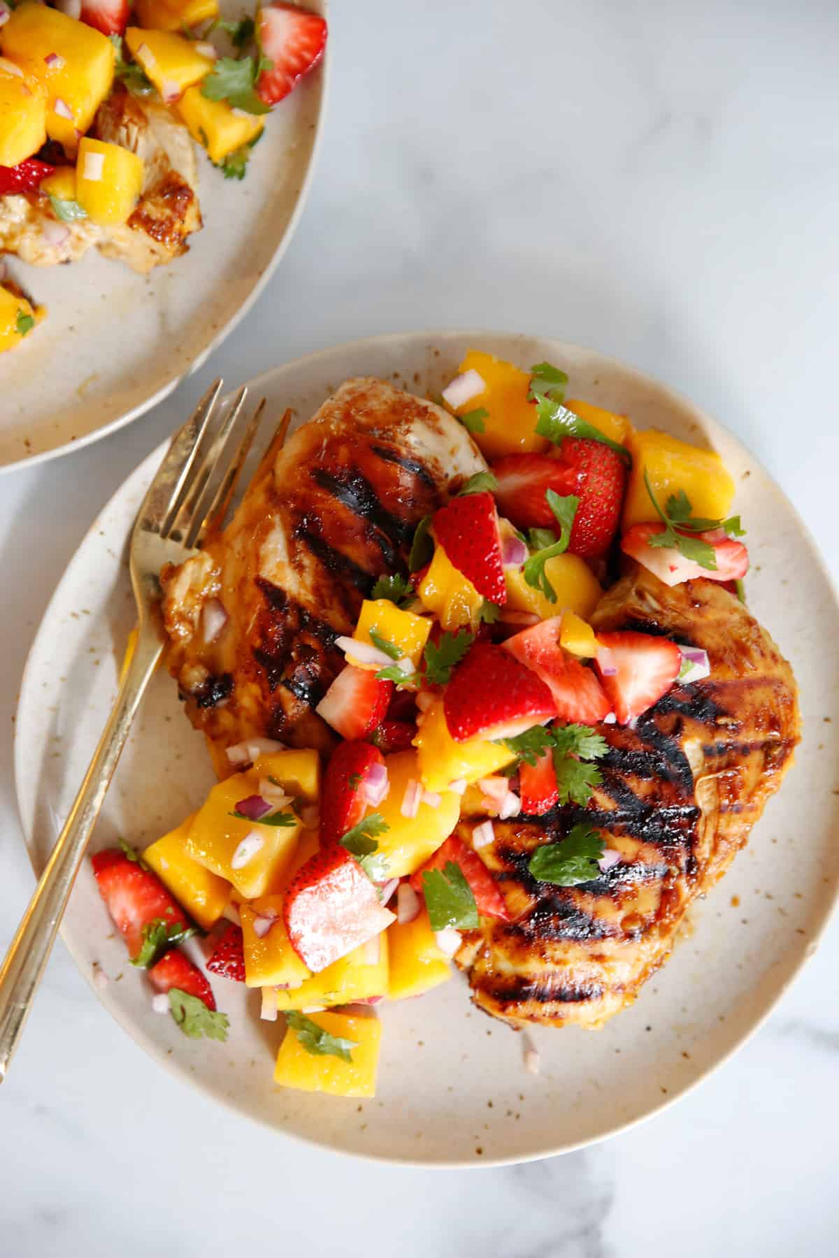 Strawberry and Mango Salsa Chicken - Lexi's Clean Kitchen