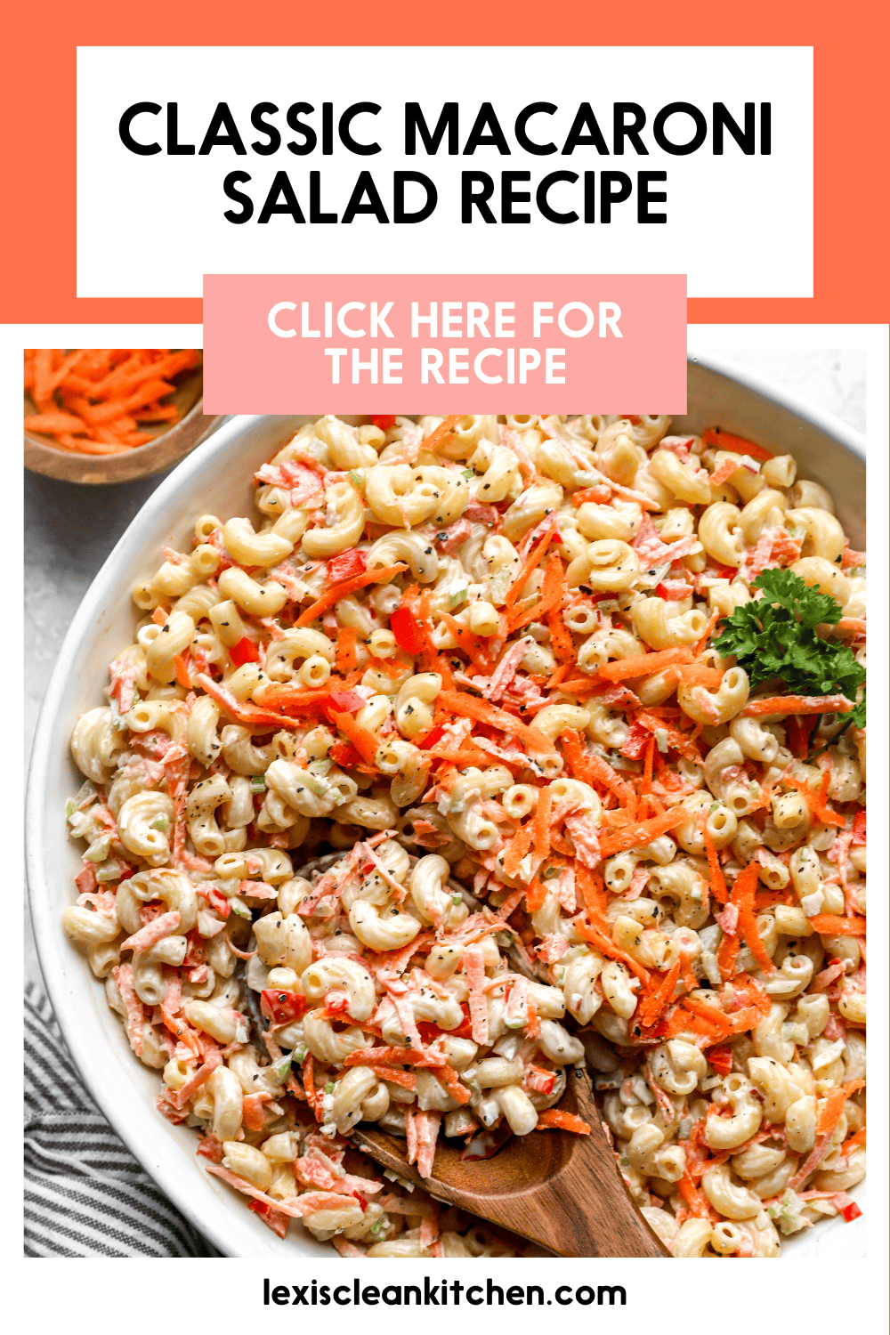 Classic Macaroni Salad Recipe - Lexi's Clean Kitchen