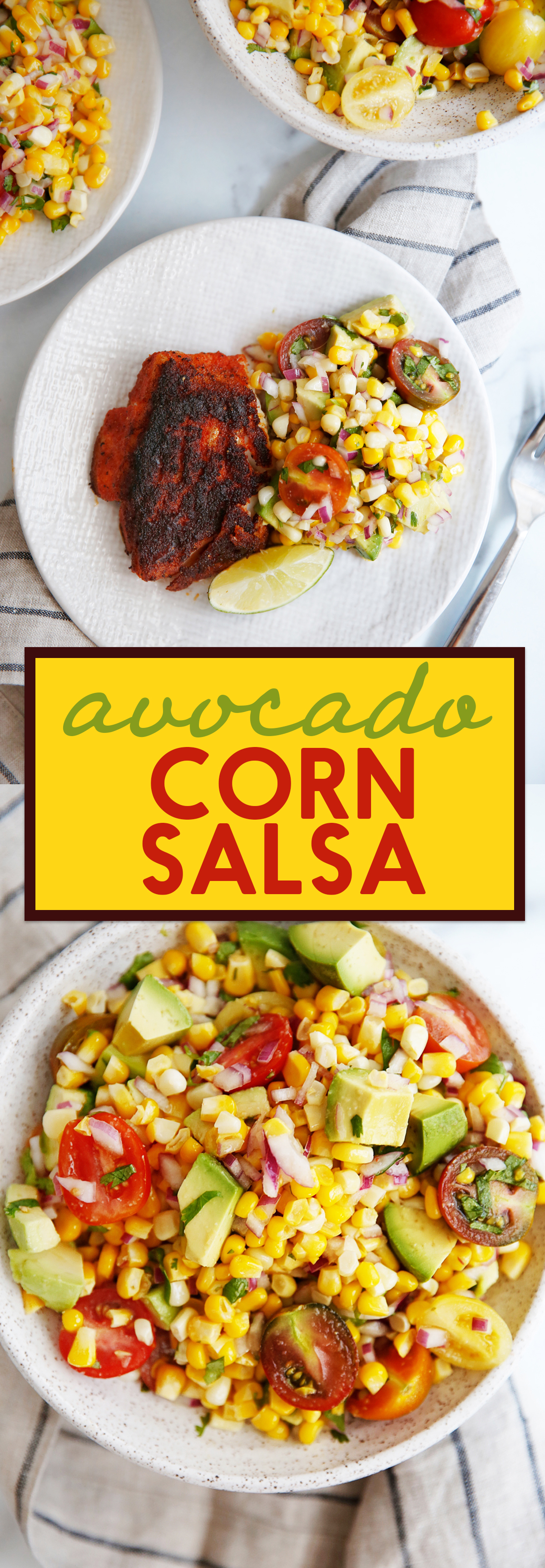 Avocado and Corn Salsa | Lexi's Clean Kitchen