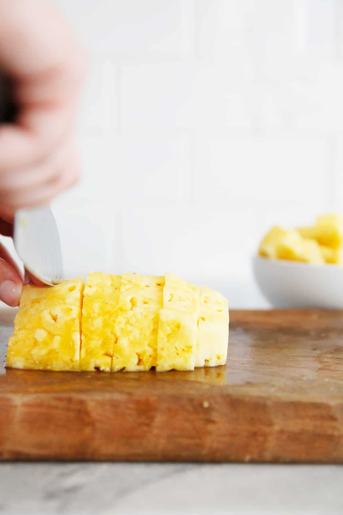 perfect cut pineapple