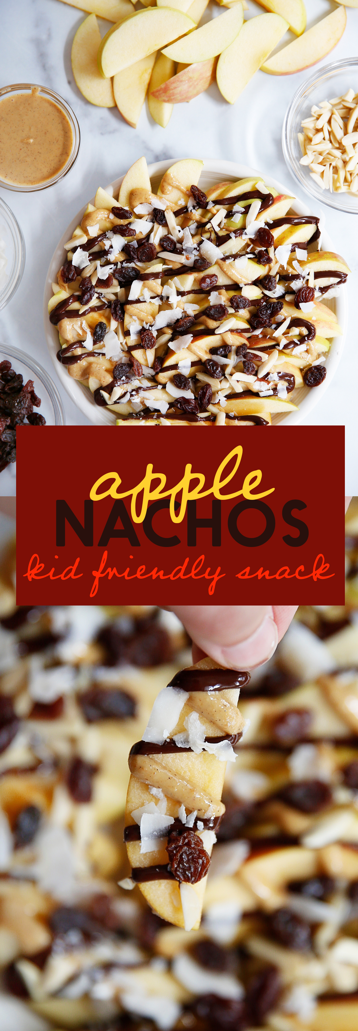 Healthy Apple Nachos | Lexi's Clean Kitchen