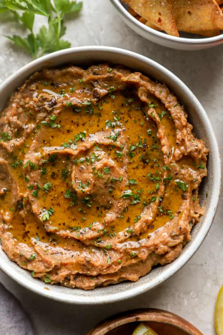 Easy Roasted Eggplant Dip