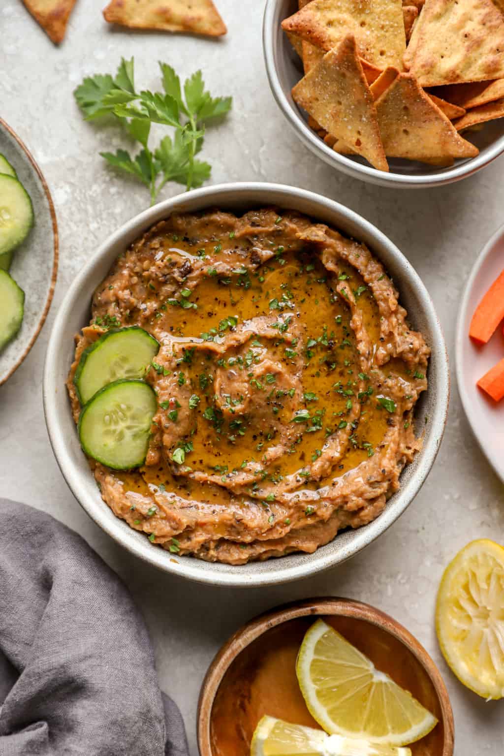 Easy Roasted Eggplant Dip Easy Roasted Eggplant Dip