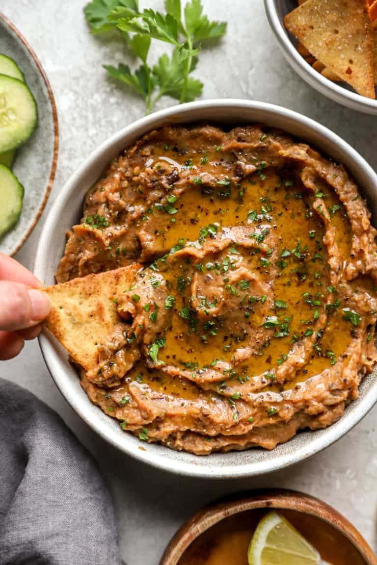 Easy Roasted Eggplant Dip