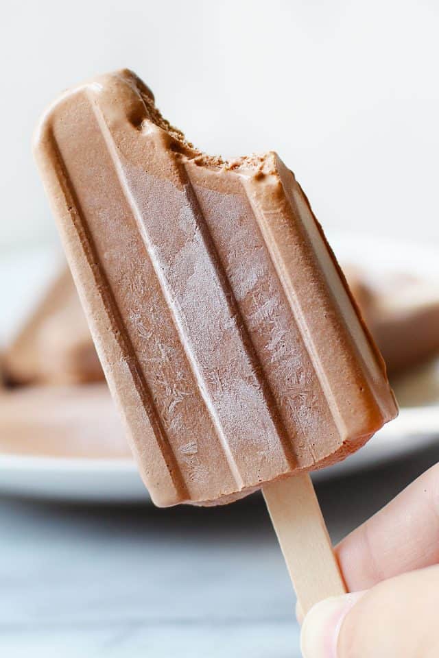 Dairy-Free Fudgesicles (with a secret ingredient) - Lexi's Clean Kitchen