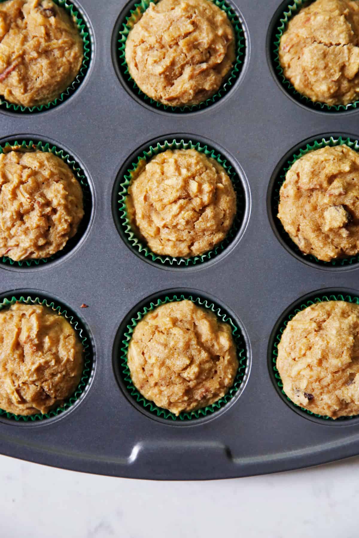 Apple muffins.