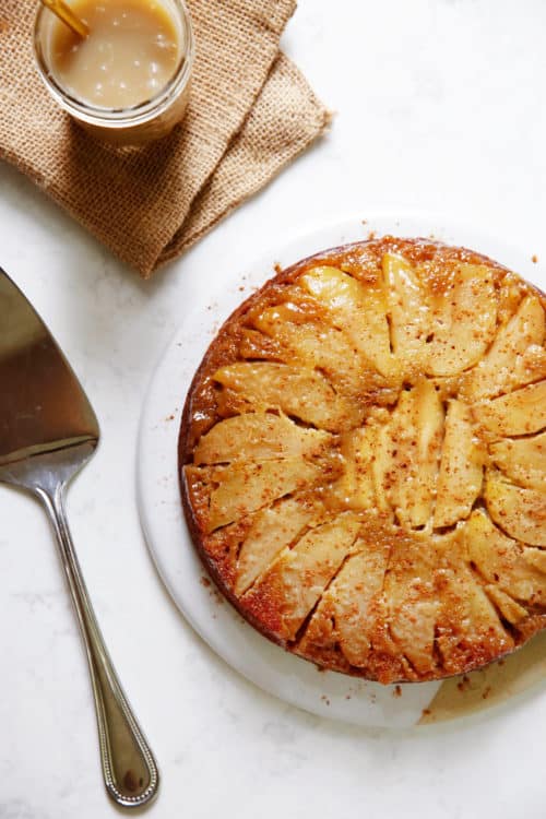 Upside Down Gluten Free Apple Cake - Lexi's Clean Kitchen