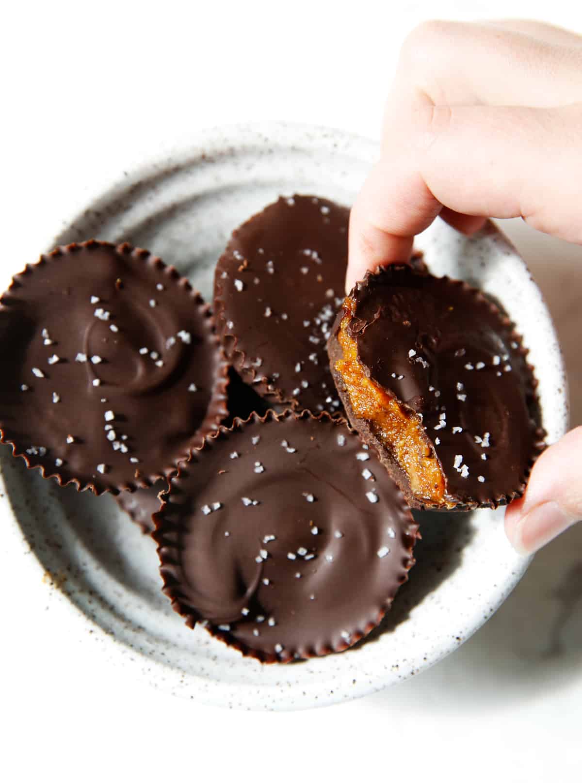 pumpkin cups in a bowl