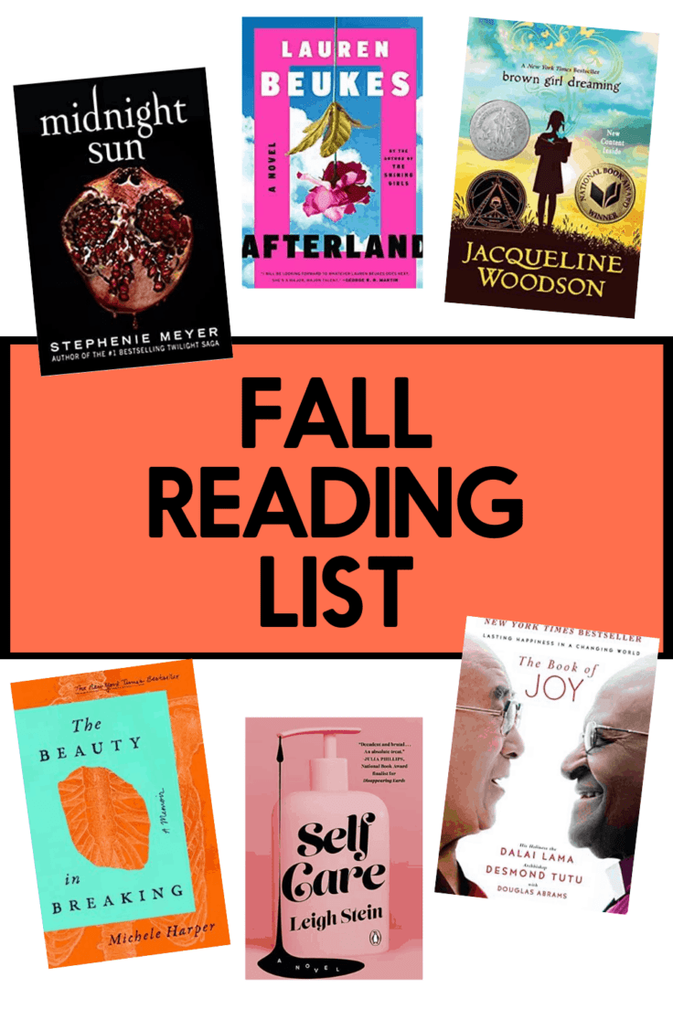 6 books suggestions for fall reading.