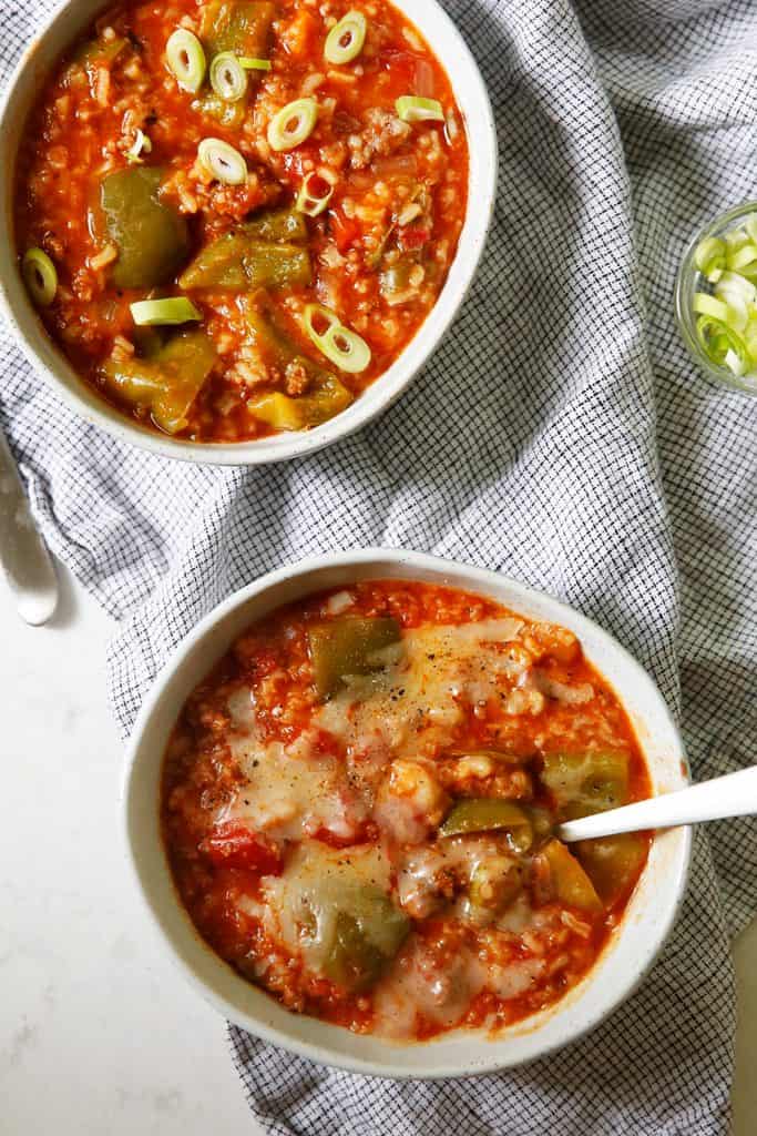 Stuffed Pepper Soup Lexi's Clean Kitchen