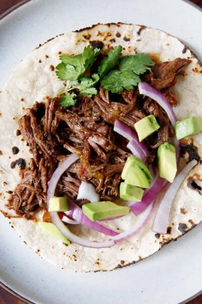 Instant Pot or Slow Cooker Beef Barbacoa Recipe - Lexi's Clean Kitchen