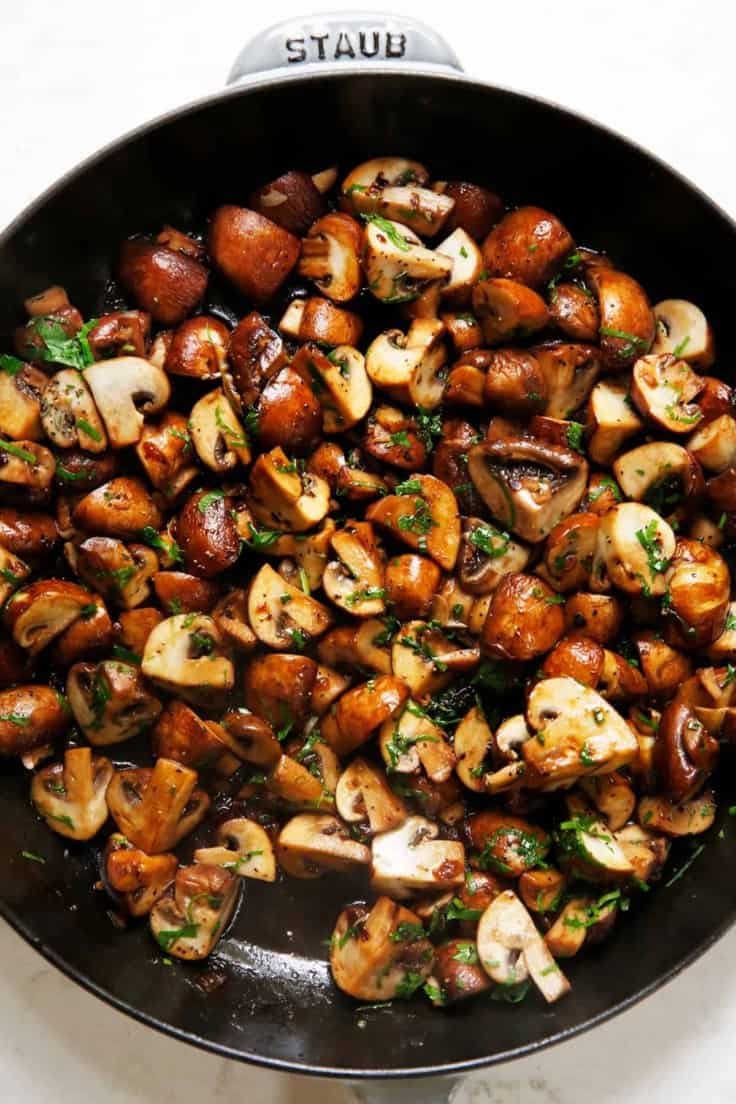 The Ultimate Herb And Garlic Mushrooms Lexis Clean Kitchen