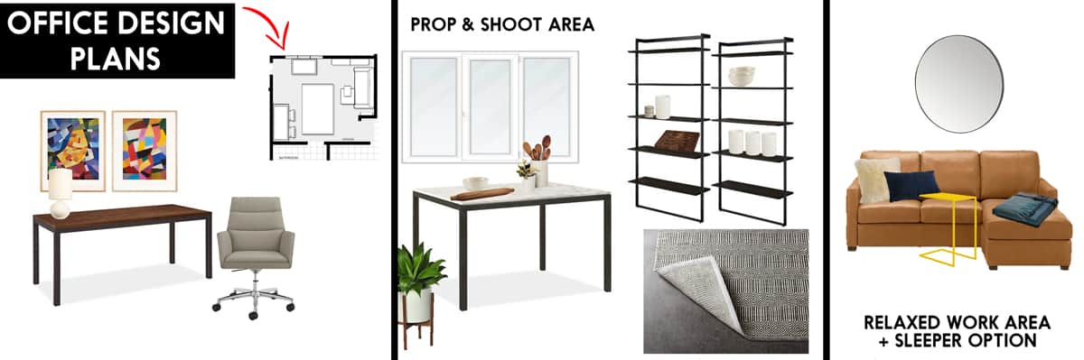 Room and Board Office Design Plan