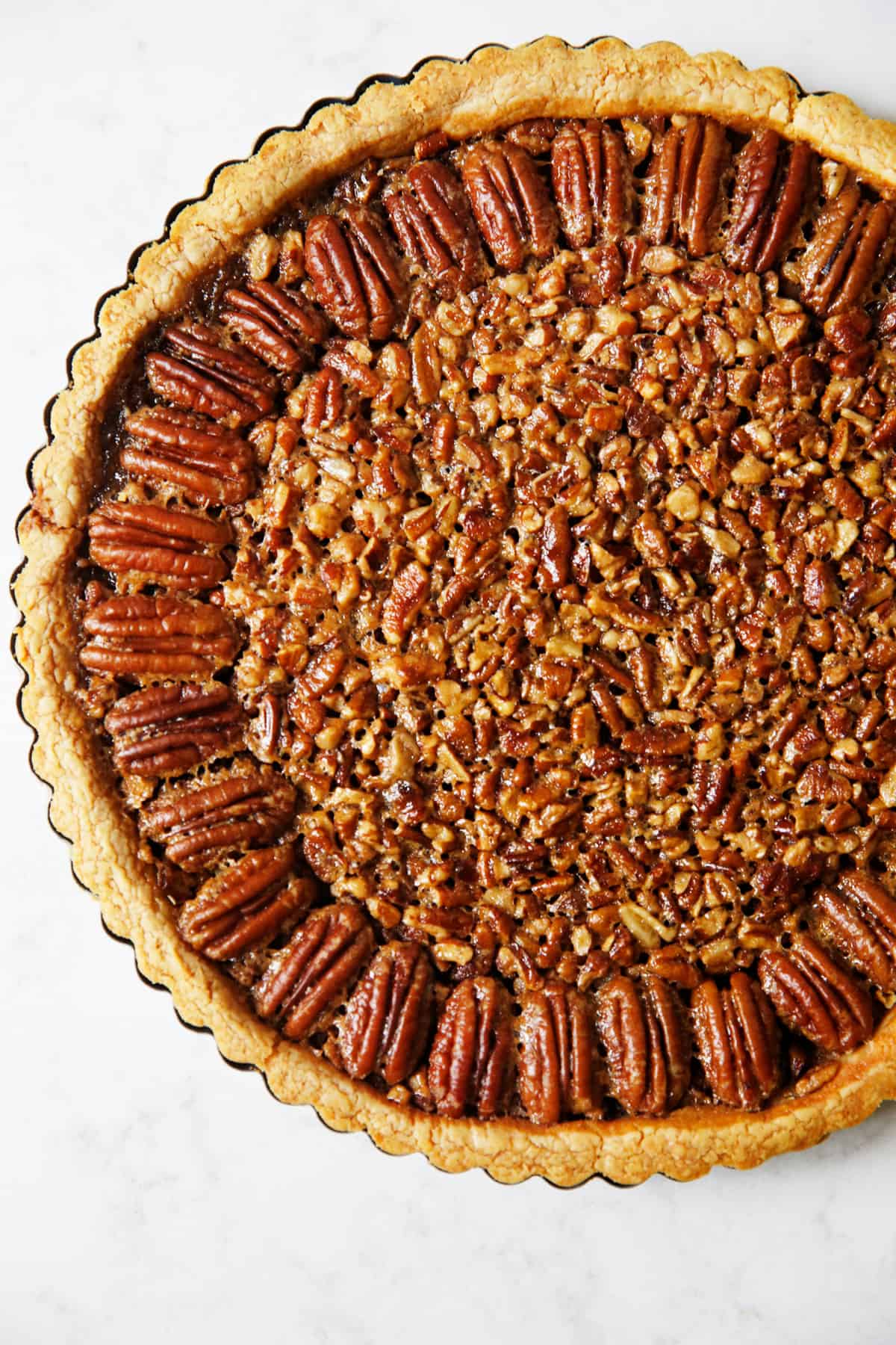 Gluten Free Pecan Pie (No Corn Syrup) - Lexi's Clean Kitchen