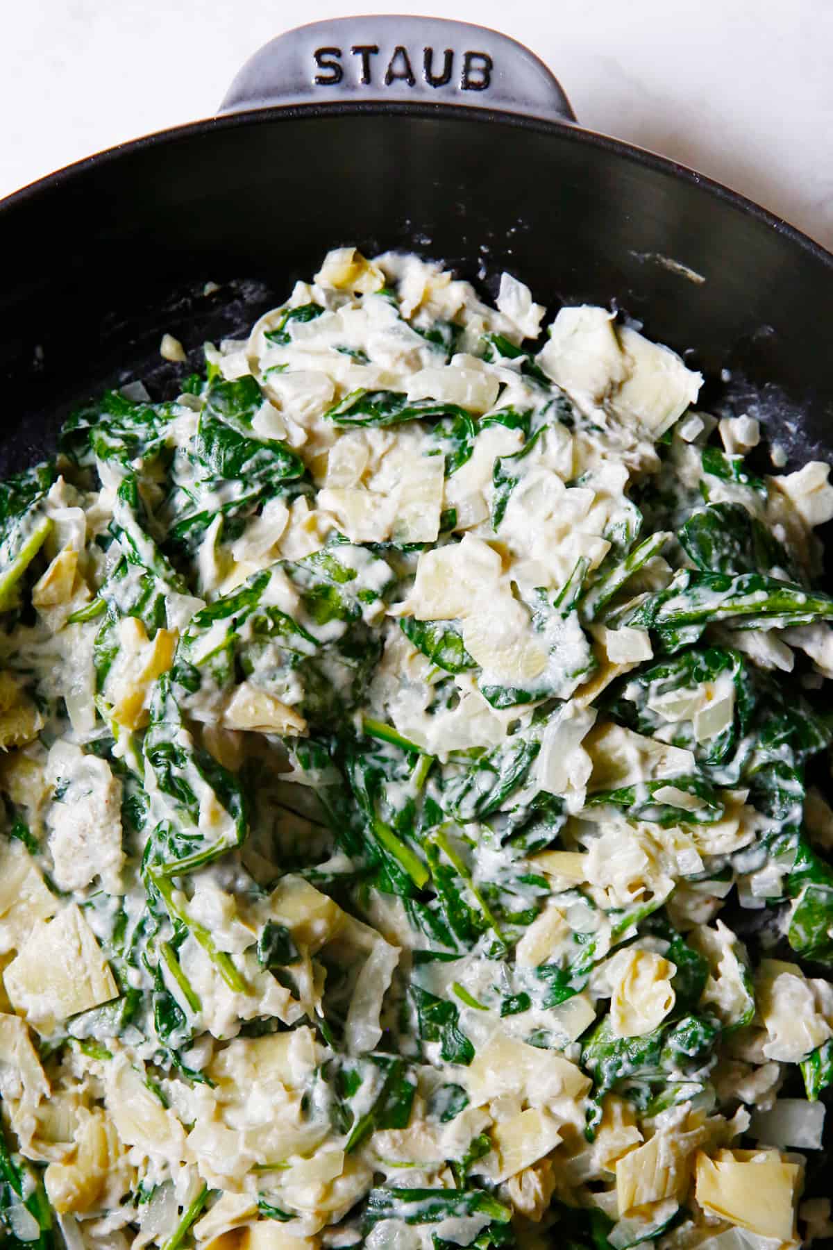 spinach and artichoke filling 